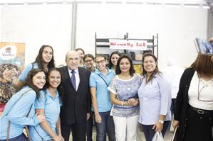 La visite de Dr Moustafa El-Fekky, Directeur de la Bibliotheca Alexandrina