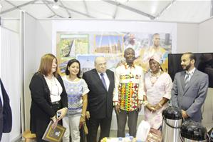La visite de Dr Moustafa El-Fekky, Directeur de la Bibliotheca Alexandrina
