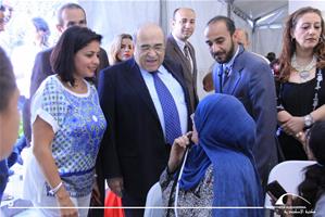 La visite de Dr Moustafa El-Fekky, Directeur de la Bibliotheca Alexandrina
