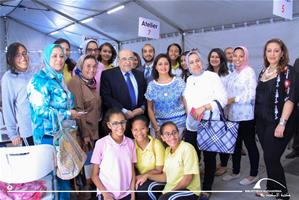 La visite de Dr Moustafa El-Fekky, Directeur de la Bibliotheca Alexandrina