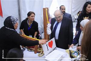  La visite de Dr Moustafa El-Fekky, Directeur de la Bibliotheca Alexandrina