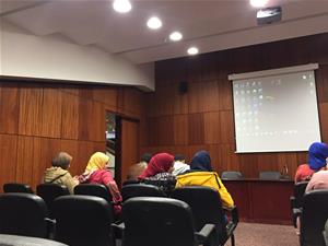 Les étudiants de la Filière : Français Spécialisé à la faculté des Lettres, Université de Mansoura