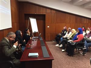 Présentation par Dr Marwa El Sahn, Directrice du Centre d'Activités Francophones