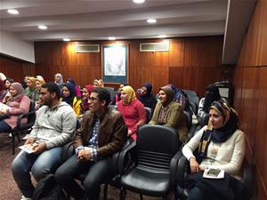 Les étudiants de la Filière : Français Spécialisé à la faculté des Lettres, Université de Mansoura