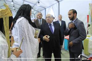  La visite de Dr Moustafa El-Fekky, Directeur de la Bibliotheca Alexandrina