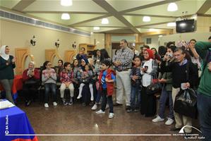  Les participants de l' atelier et leurs familles