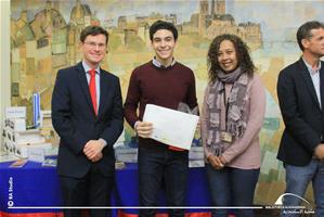  Le gagnant du 1<sup>er</sup> prix, cycle secondaire, groupe 1