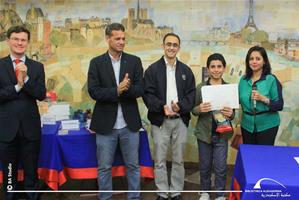 Le gagnant du <sup>2ème</sup> prix, cycle préparatoire, groupe 1