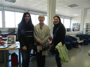  Au collège Grande Bastide pour un échange autour du thème d’ouverture culturelle de l’établissement et des élèves
