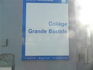  Au collège Grande Bastide pour un échange autour du thème d’ouverture culturelle de l’établissement et des élèves