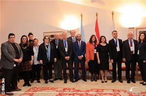  Photo de groupe avec les invités du colloque
