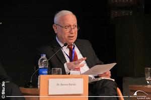  L'intervention de M. Bassam Baraké, Professeur des Universités, Président de l’Université Jinan du Liban et Secrétaire général de l’Union des Traducteurs Arabes