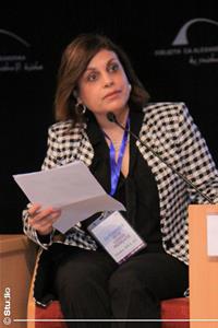  L'intervention de Mme. Maha Helal, Conseillère pédagogique, responsable du cycle secondaire, Institution Sainte Jeanne-Antide d’Alexandrie