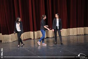 Présentation du slam par les participants de l'atelier « Dis-moi dix mots en slam »