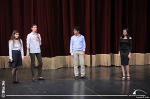 Présentation du slam par les participants de l'atelier « Dis-moi dix mots en slam »