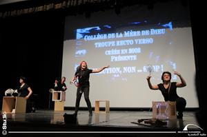  Pièce de théâtre : Pollution non .. Stop ! par les élèves du Collège de la Mère de Dieu d’Alexandrie