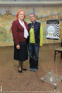  Mme Nelly Dubocage, animatrice de l'atelier avec Riham Amer