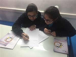  Les participants de l'atelier au Collège de la Mère de Dieu