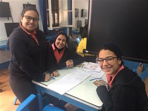  Les participants de l'atelier au Collège de la Mère de Dieu