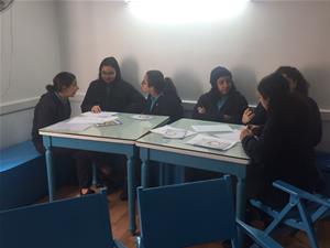  Les participants de l'atelier au Collège de la Mère de Dieu