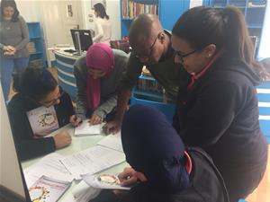  Les participants de l'atelier au Collège de la Mère de Dieu