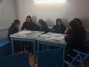  Les participants de l'atelier au Collège de la Mère de Dieu