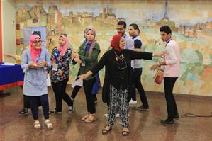 Atelier de Théâtre par M<sup>me</sup> Nevine Kamel