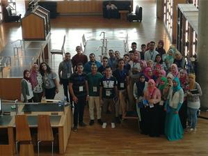  Conférence : Le monde des bibliothèques par Dr Marwa El Sahn et une pratique à la Grande Salle de Lecture de la BA