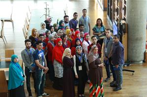  Conférence : Le monde des bibliothèques par Dr Marwa El Sahn et une pratique à la Grande Salle de Lecture de la BA