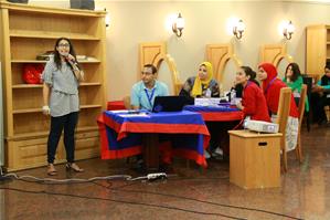 Atelier « Mission 54 » par M<sup>lle </sup>Fadwa Issa