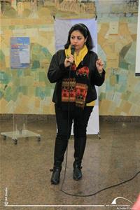 Mot d'acceuil aux étudiants par Dr Marwa El Sahn, Directrice du CAF