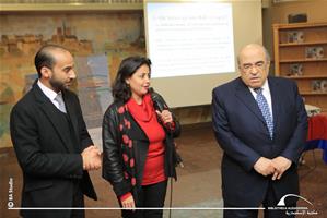 Visite de Dr Moustafa El Feki, Directeur de la Bibliotheca Alexandrina des étudiants de la FEFUE