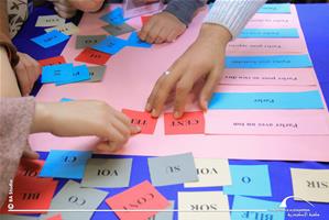 Atelier des dix mots de la Francophonie, intitulé : Dis-moi dix mots en jeu par M<sup>lle </sup>Sarah Ali