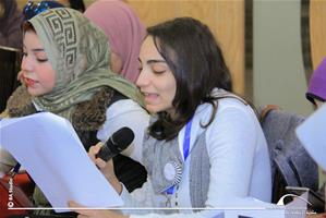 Atelier artistique : le jardin antique pharaonique par M<sup>me</sup> Nelly Dubocage