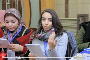 Atelier de chant par M<sup>lle</sup> Mireille Banoub et M. Daniel Sidhom