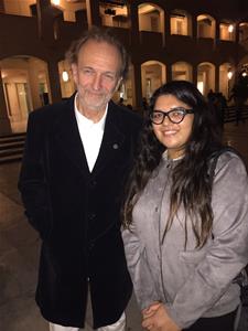 Avec Svetoraz Cvetkovic, l'héro du film "You Go To My Head"