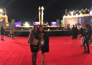 À la cérémonie de clôture