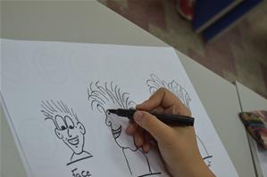  Atelier « Dis-moi dix mots sur la toile en caricature » 
