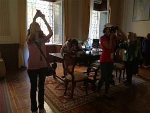  Les participants du 1er groupe au Consulat général  d’Espagne