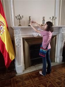  Les participants du 1er groupe au Consulat général  d’Espagne