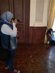  Les participants du 1er groupe au Consulat général  d’Espagne