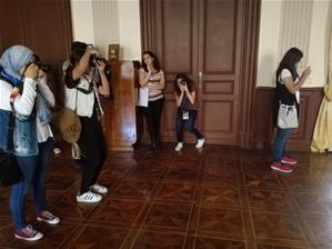  Les participants du 1er groupe au Consulat général  d’Espagne