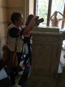  Les participants du 1er groupe au Consulat général  d’Espagne