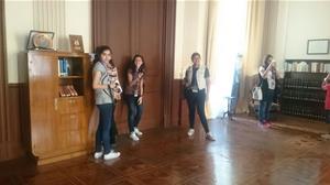  Les participants du 1er groupe au Consulat général  d’Espagne