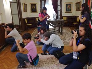  Les participants du 1er groupe au Consulat général  du Liban