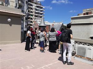  Les participants du 1er groupe à l’ Institut Goethe