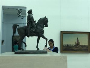  Les participants au musée des Beaux-Arts d’Alexandrie