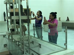  Les participants au musée des Beaux-Arts d’Alexandrie