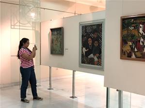  Les participants au musée des Beaux-Arts d’Alexandrie