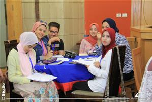 Atelier artistique : le jardin antique pharaonique par M<sup>me</sup> Nelly Dubocage